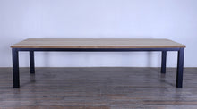 Load image into Gallery viewer, Avalon Dining Table Horizontal Slats Black Ebony Finish
