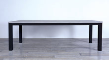 Load image into Gallery viewer, Avalon Dining Table Horizontal Slats Black Ebony Finish
