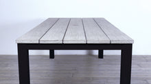 Load image into Gallery viewer, Avalon Dining Table Horizontal Slats Black Ebony Finish