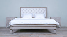 Load image into Gallery viewer, Bleecker Street Bed King Tufted Upholstery