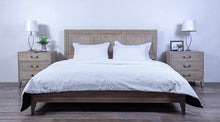Load image into Gallery viewer, Campaign Bed King Wooden Panel Lower Headboard