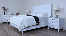 Load image into Gallery viewer, Campaign Bed King Wooden Panel