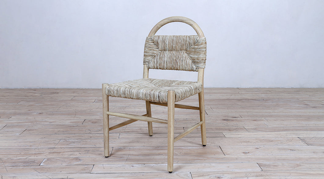 Dome Dining Chair with Rush