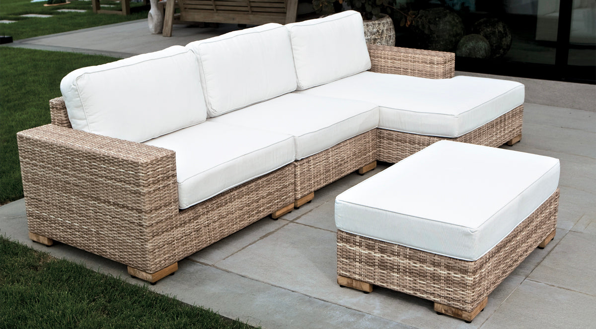 Majorca Sectional Chaise Options - Pulut Peel