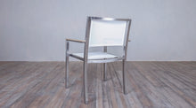 Load image into Gallery viewer, Avalon Arm Chair Batyline Stainless Steel