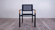 Load image into Gallery viewer, Avalon Arm Chair Batyline Black Ebony Finish