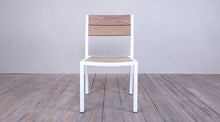 Load image into Gallery viewer, Avalon Side Chair White Powder Coated - Large Slat