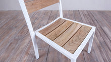Load image into Gallery viewer, Avalon Side Chair White Powder Coated - Large Slat