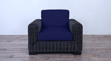 Load image into Gallery viewer, Rutherford Lounge Arm Chair - Black Round Core