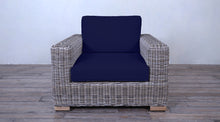 Load image into Gallery viewer, Rutherford Lounge Arm Chair - Creme Spectro