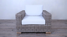 Load image into Gallery viewer, Rutherford Lounge Arm Chair - Creme Spectro