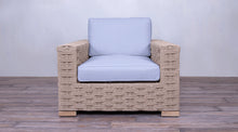 Load image into Gallery viewer, Rutherford Lounge Arm Chair - Rope Twist Euro Ash