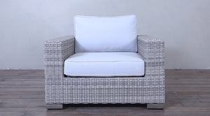 Rutherford Lounge Arm Chair - Spectro Half Round