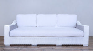 Provence Classic Sofa 8ft - White Peel