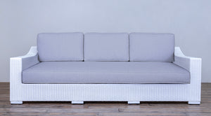 Provence Classic Sofa 8ft - White Peel
