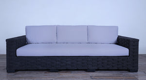 Rutherford Sofa - Rope Twist Black