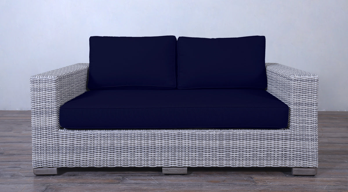 Rutherford Loveseat - Spectro Half Round
