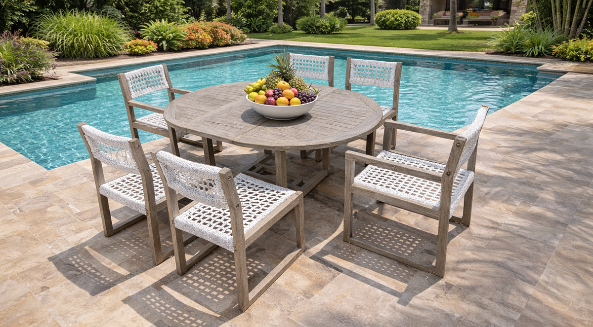 Montauk Round Dining Table 48