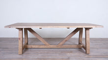 Load image into Gallery viewer, Rafter Rectangular Dining Table 8FT - Indoor