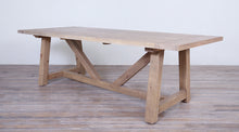 Load image into Gallery viewer, Rafter Rectangular Dining Table 7FT - Indoor