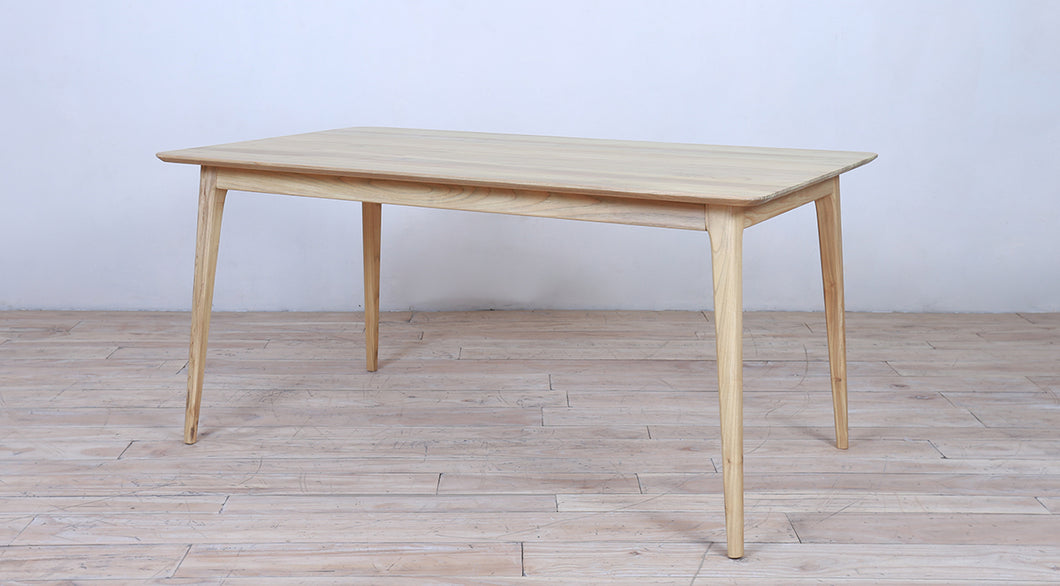 Rectangular Dining Table 5ft Tappered Leg