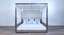 Load image into Gallery viewer, Roman Daybed with Rope Twist Antique Weed