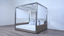 Load image into Gallery viewer, Roman Daybed with Rope Twist Antique Weed