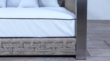 Load image into Gallery viewer, Roman Daybed with Rope Twist Antique Weed