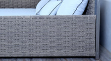 Load image into Gallery viewer, Roman Daybed with Rope Twist Antique Weed