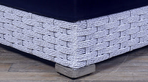 Rutherford Sectional Chaise - Rope Twist Off White