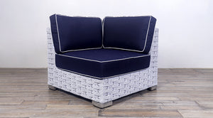 Rutherford Sectional Options - Rope Twist Off White