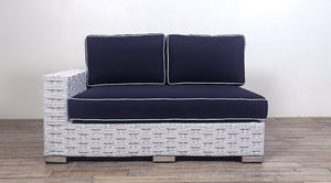 Rutherford Sectional Options - Rope Twist Off White
