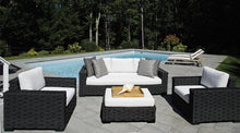 Load image into Gallery viewer, Rutherford Sofa - Rope Twist Black