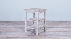 Square Side Table Turning  Leg with Cane