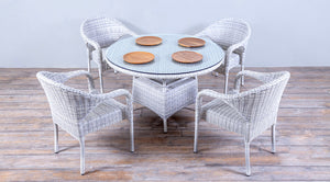 Westhampton Round 47" with Woven Top - Spectro