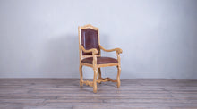 Load image into Gallery viewer, Baroque Dining Arm Chair with Carving