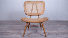 Load image into Gallery viewer, Saddle Seat Side Chair With Rattan
