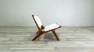 Lazy Chair with Leather
