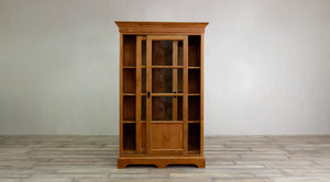 Bookcase with glass doors