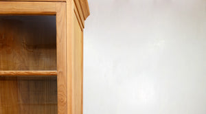 Bookcase with glass doors