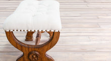 Load image into Gallery viewer, Neoclassic Tufted Stool
