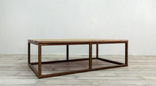Load image into Gallery viewer, Reclaimed Coffee Table with Metal Base
