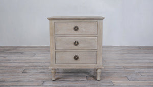 Chateau 3 Drawers Nightstand