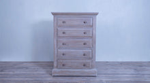 Load image into Gallery viewer, Century 5 drawers Tall dresser