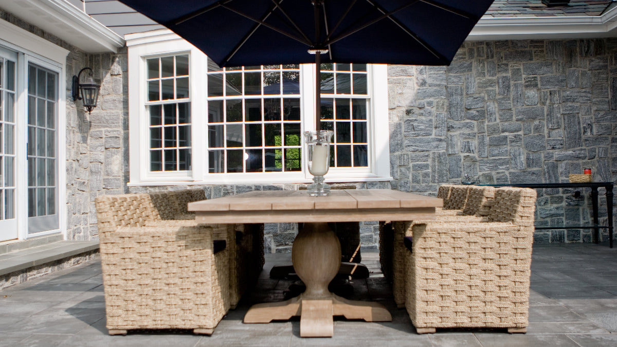 Double Urn Pedestal Table