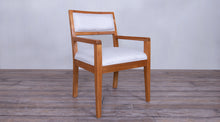 Load image into Gallery viewer, Rendezvous Arm Chair with Upholstered Seat and Back