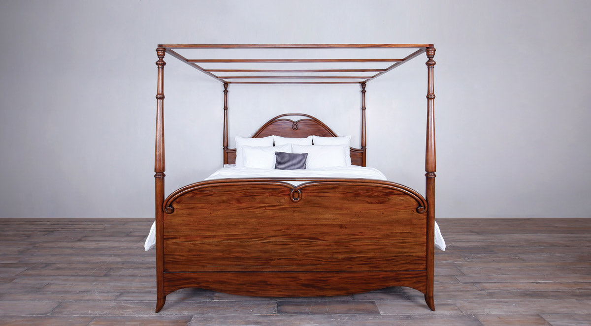 Bombe Canopy Bed King