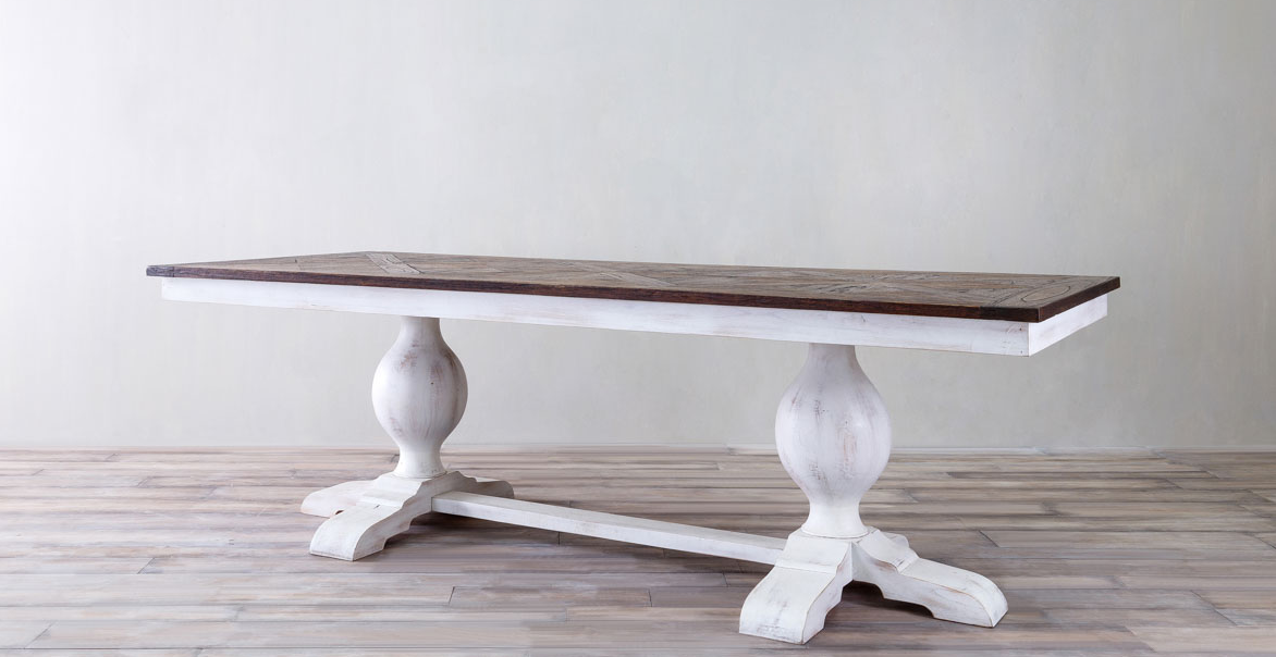 Baroque Parquet Dining Table Marie Albert Home