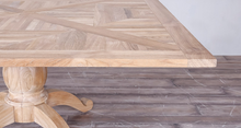 Load image into Gallery viewer, Parquet Square Top Pedestal Table