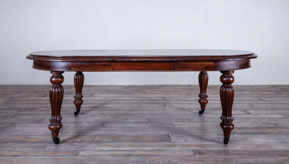 Victorian Oval Extending Dining Table